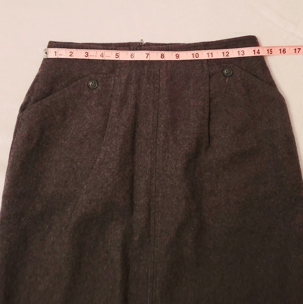 Vintage Wool Skirt